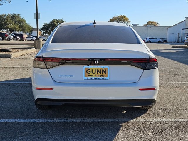 2025 Honda Accord Sedan SE