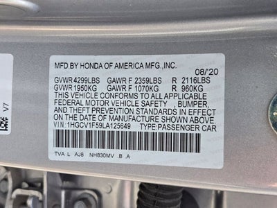 2020 Honda Accord Sedan EX-L