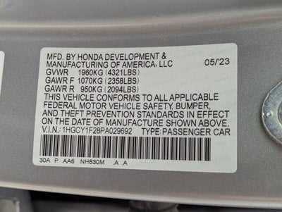 2023 Honda Accord Sedan LX