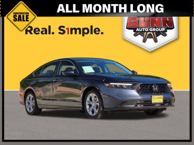 2024 Honda Accord Sedan 1.5T LX