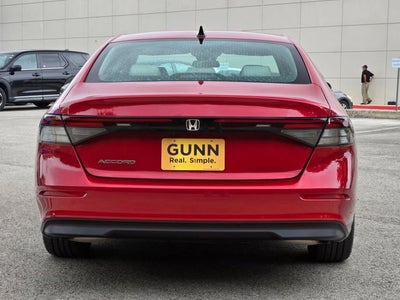 2025 Honda Accord Sedan SE