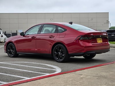 2025 Honda Accord Sedan SE