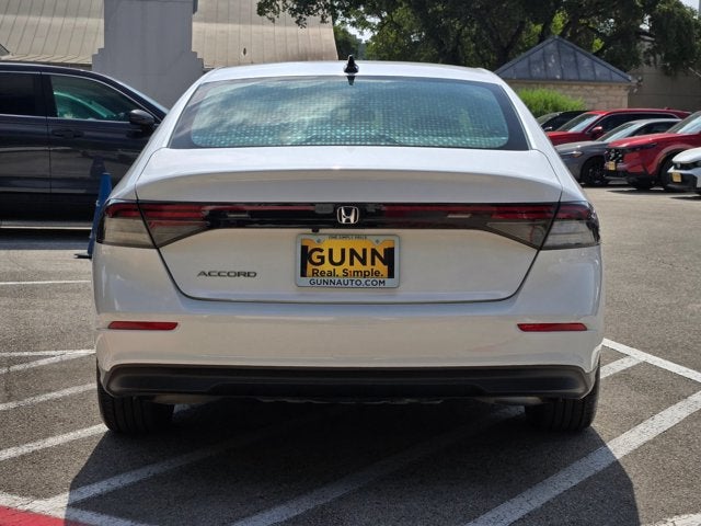 2025 Honda Accord Sedan SE