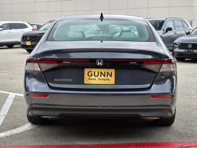 2025 Honda Accord Sedan SE