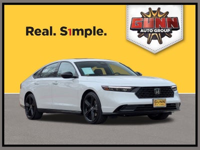 2025 Honda Accord Hybrid Sport-L