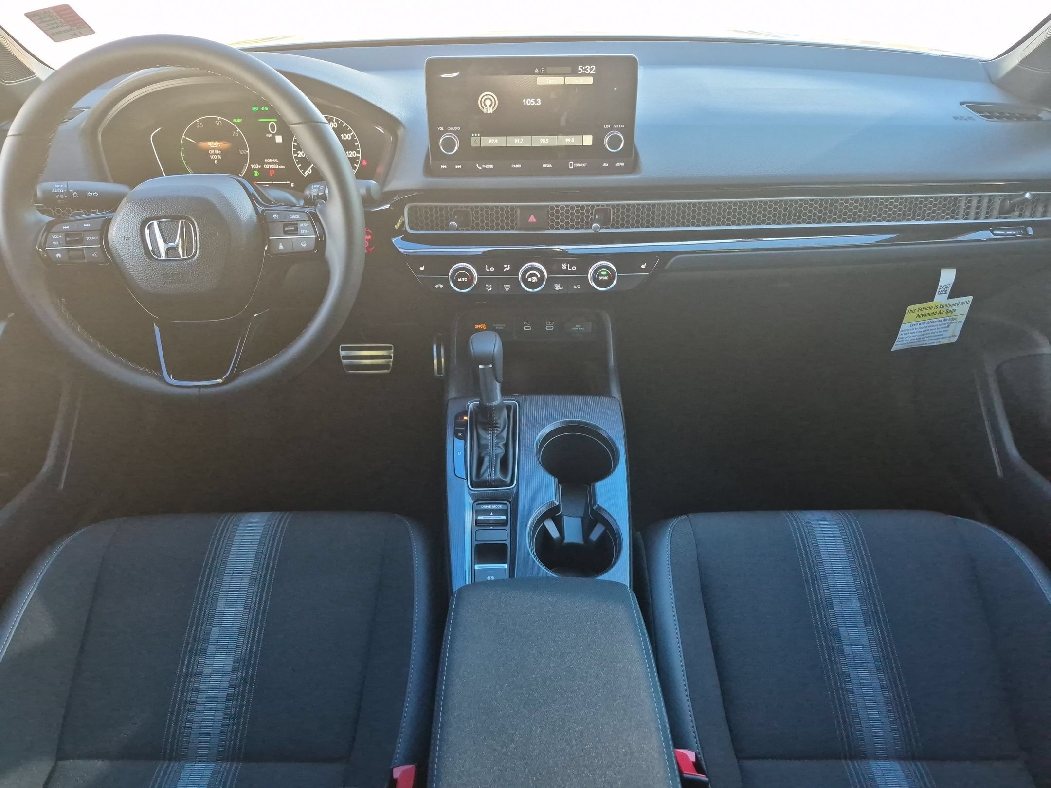 2026 Honda Civic Sedan Hybrid Sport