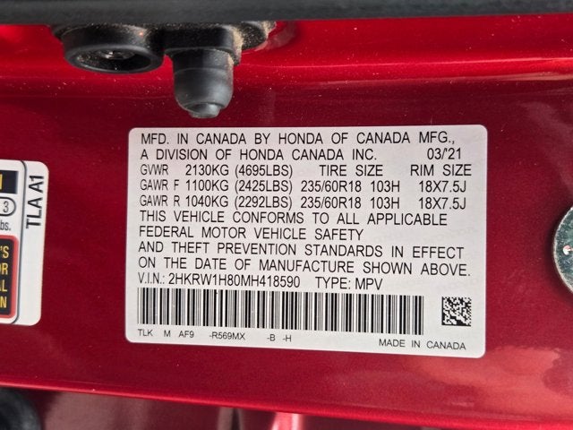 2021 Honda CR-V EX-L