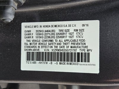2016 Honda CR-V EX