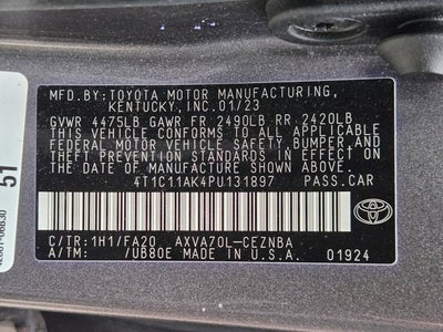 2023 Toyota Camry LE