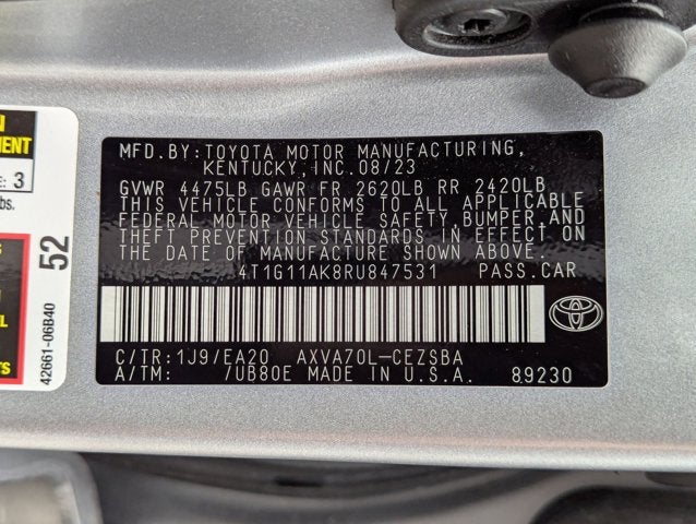 2024 Toyota Camry SE