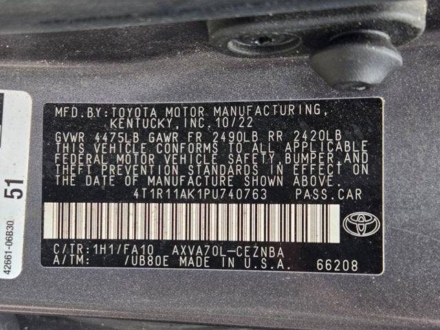 2023 Toyota Camry LE