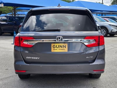 2018 Honda Odyssey Elite