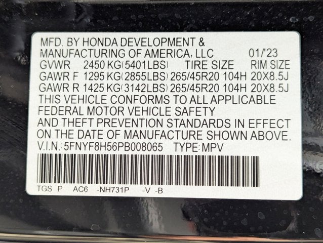 2023 Honda Passport EX-L