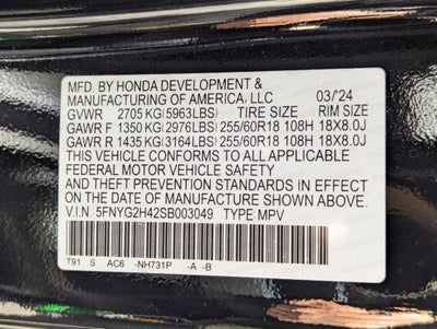 2025 Honda Pilot 2WD EX-L