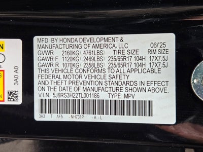 2026 Honda CR-V LX