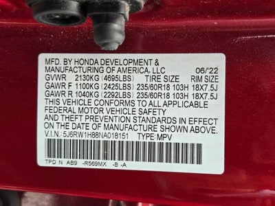 2022 Honda CR-V EX-L