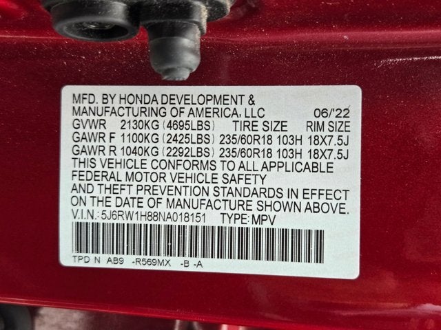 2022 Honda CR-V EX-L