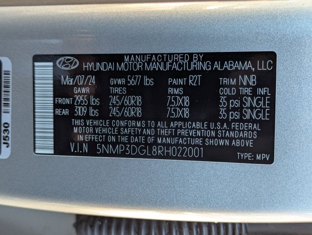 2024 Hyundai Santa Fe XRT