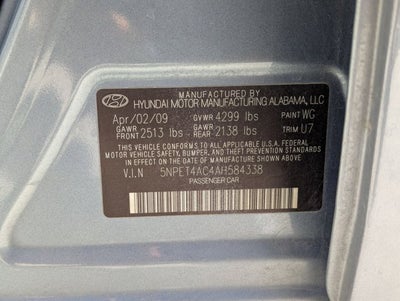 2010 Hyundai Sonata GLS