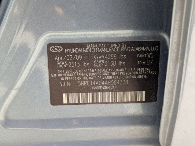 2010 Hyundai Sonata GLS