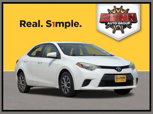 2015 Toyota Corolla LE