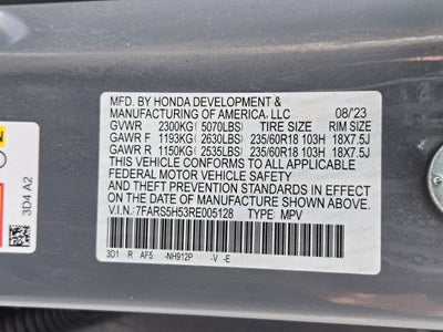 2024 Honda CR-V Hybrid HYBRID 2WD SPORT