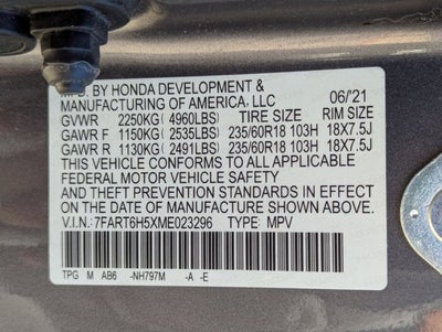 2021 Honda CR-V Hybrid EX