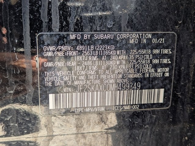 2021 Subaru Forester Touring