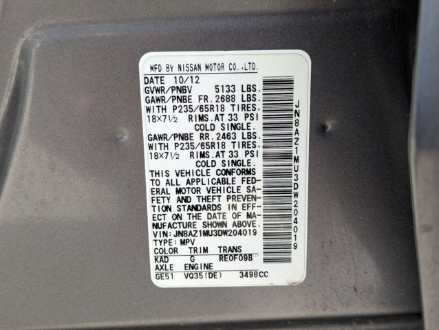 2013 Nissan Murano SL