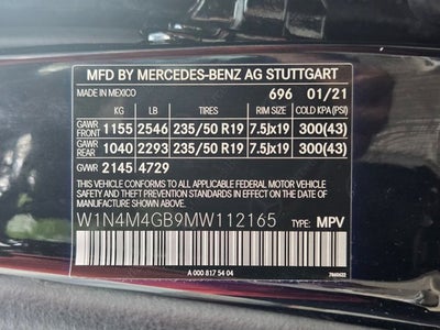 2021 Mercedes-Benz GLB GLB 250
