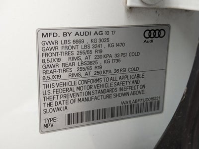 2018 Audi Q7 Premium Plus