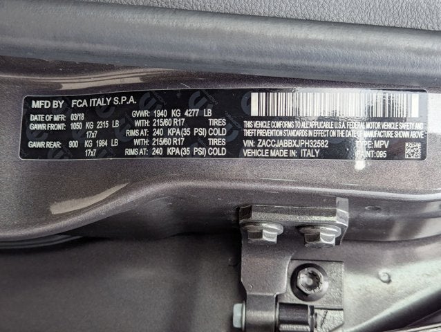 2018 Jeep Renegade Latitude