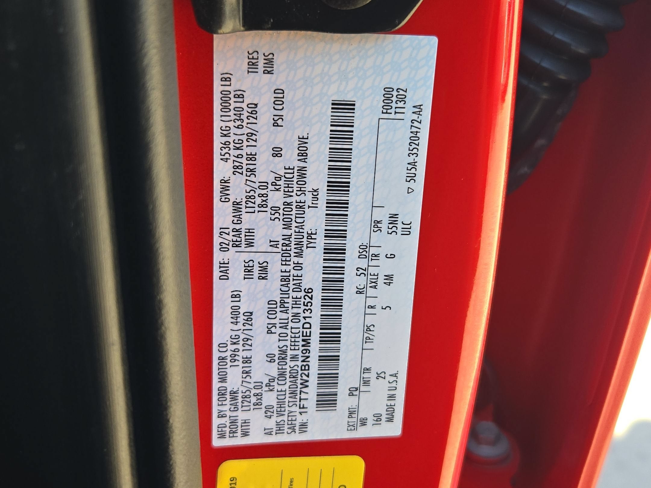 2021 Ford Super Duty F-250 SRW XLT