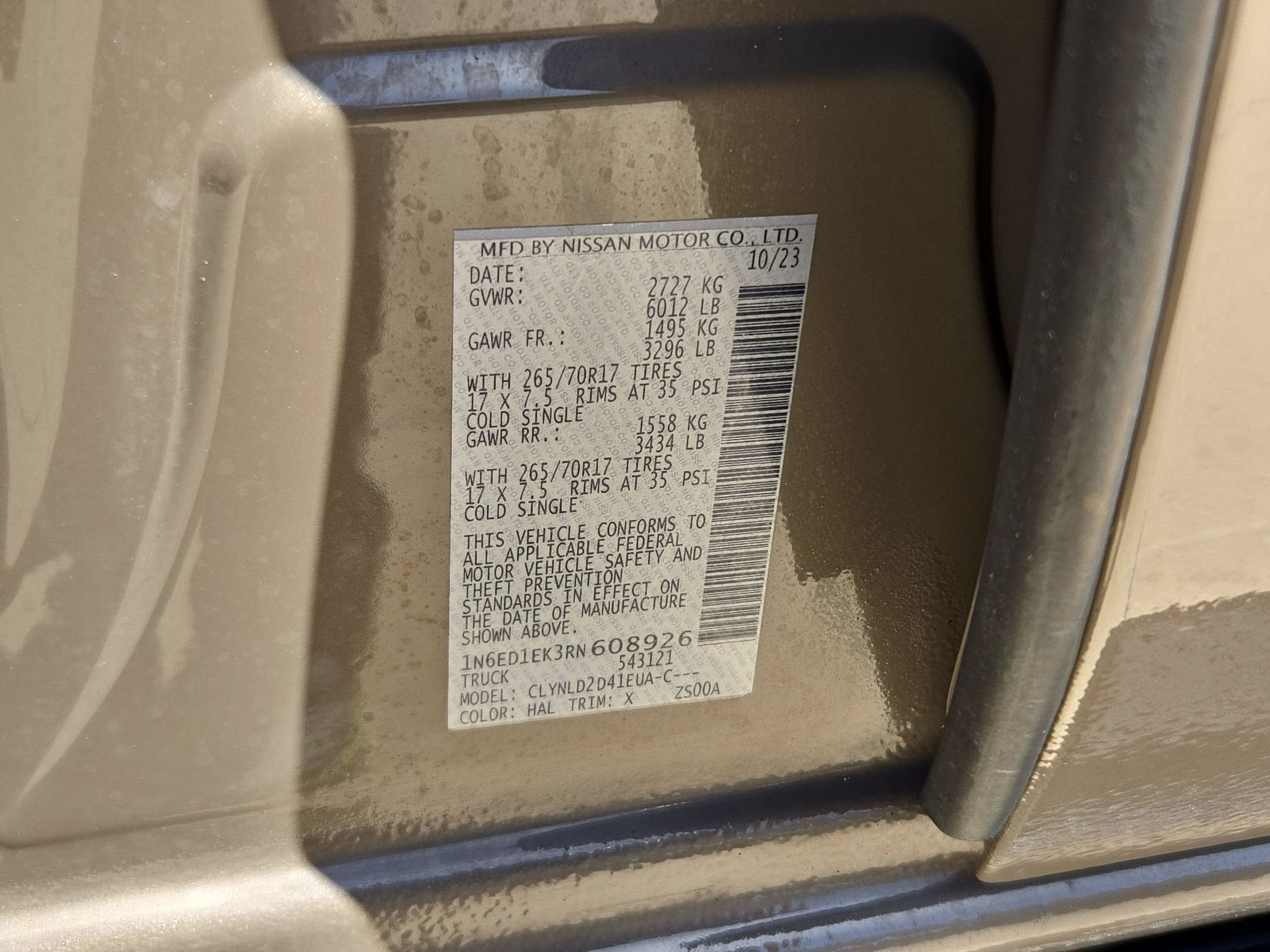 2024 Nissan Frontier PRO-4X