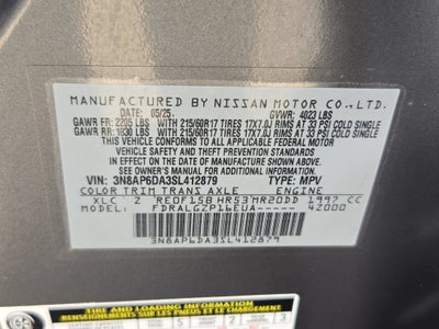 2025 Nissan Kicks SR