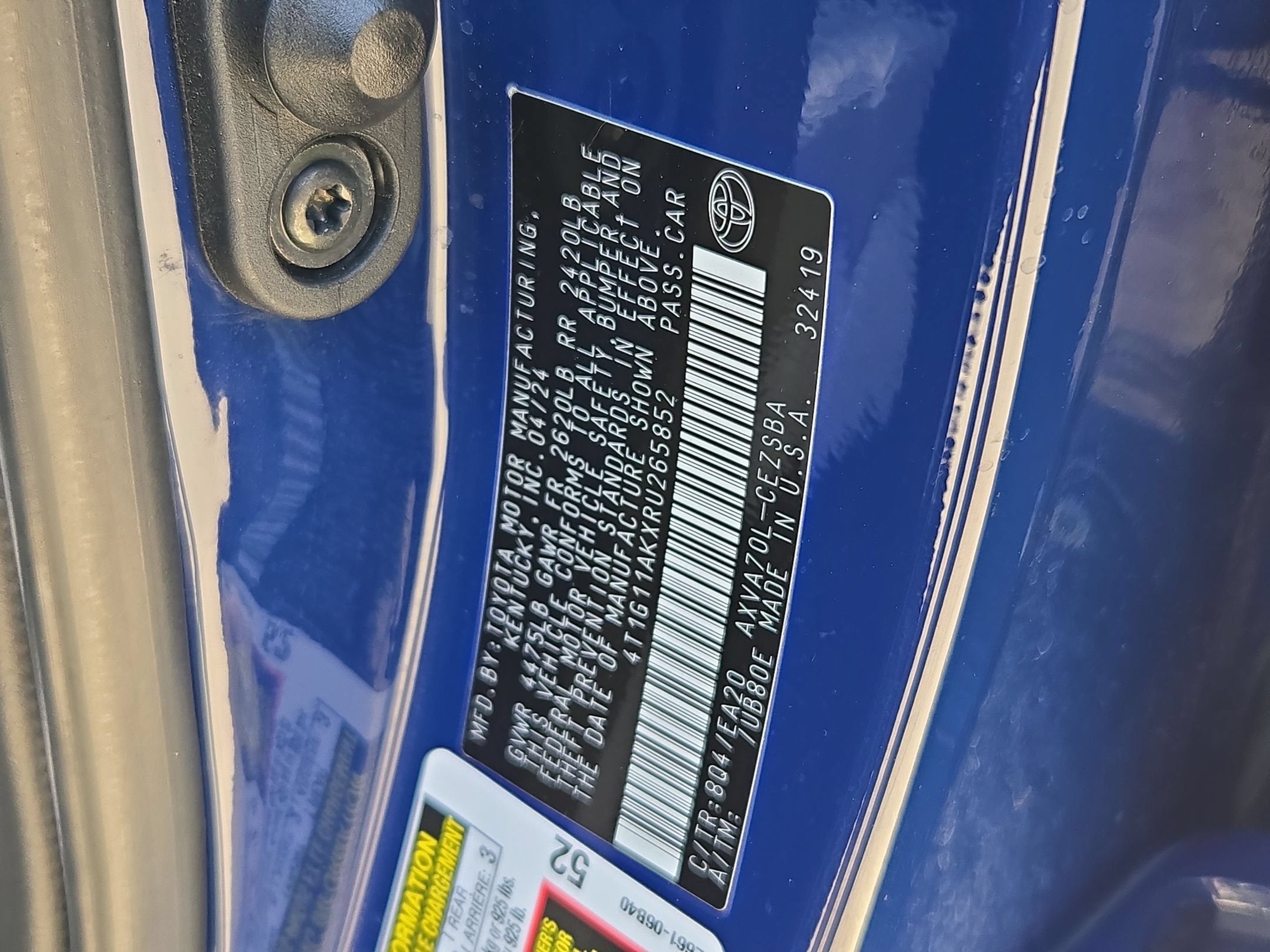 2024 Toyota Camry SE
