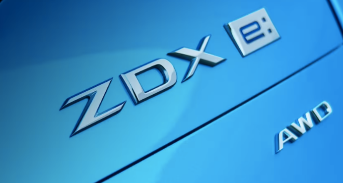2024 electric acura zdx awd logo
