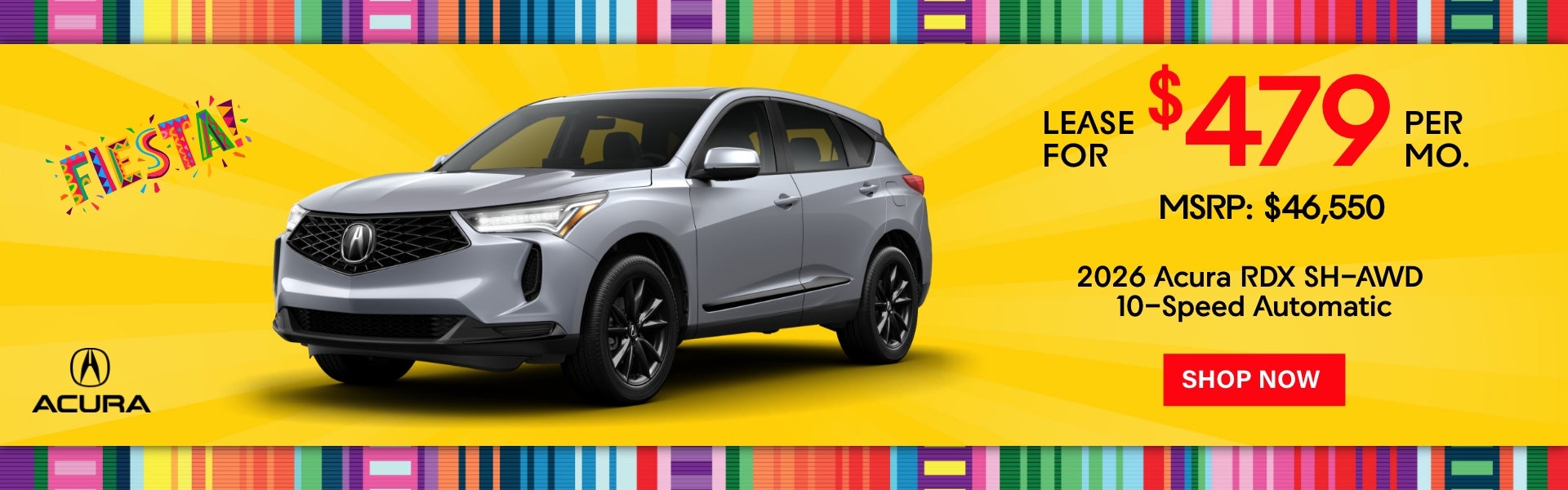 Gunn Acura RDX Banner