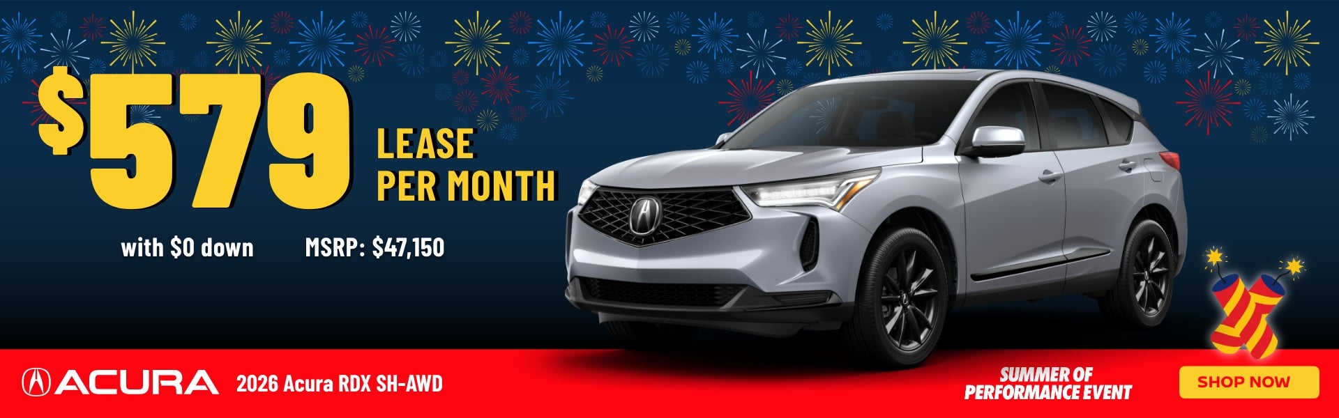 Gunn Acura RDX sales banner