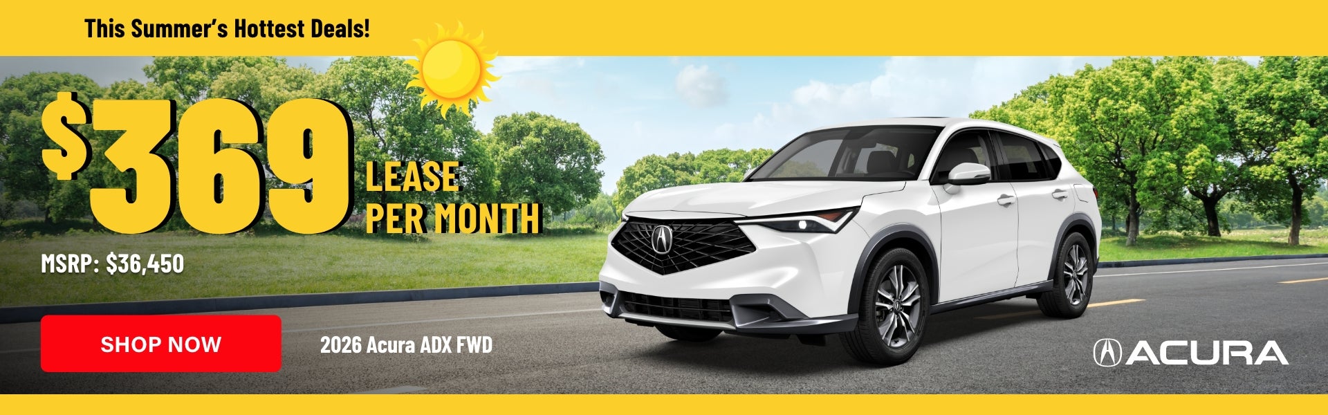Acura ADX banner