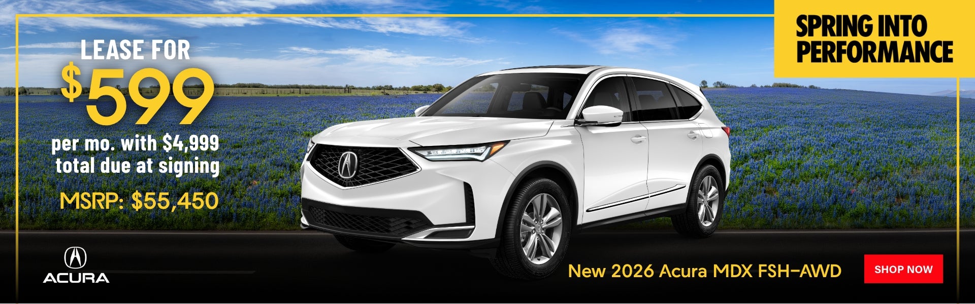 Gunn Acura March MDX banner