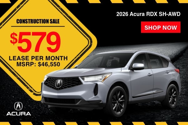 Gunn Acura RDX sales banner