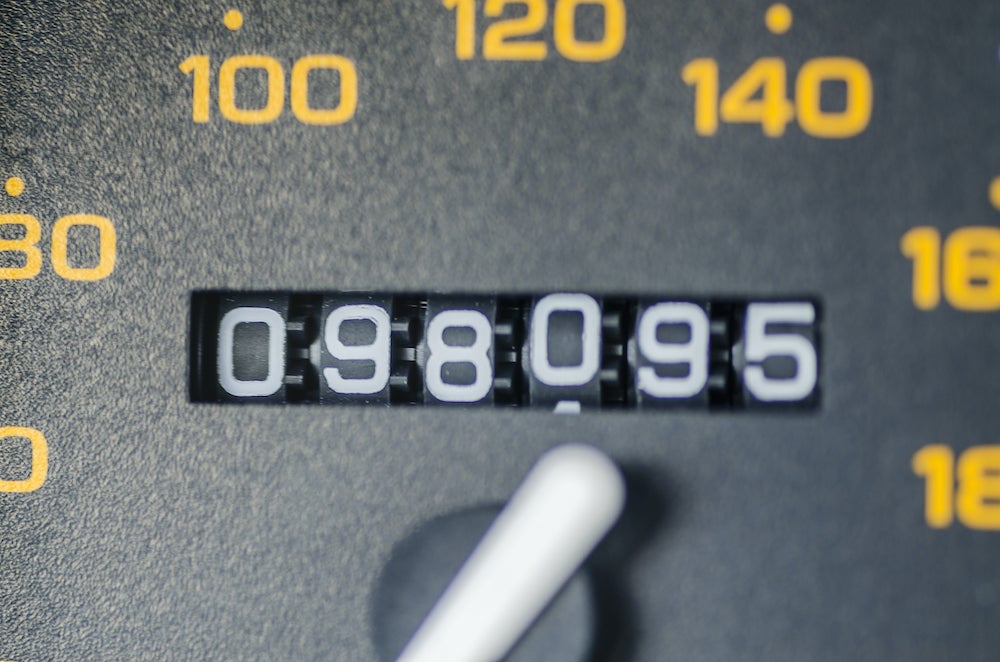 Numbers changing on miles odometer